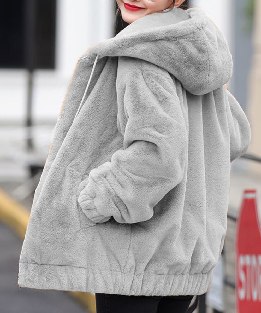 専用　モコモコ様 テディー モコモコ ボア オーバーサイズ ジップアップパーカー