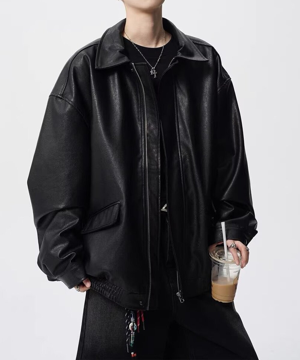 シャカシャカ 配色 ビッグブルゾン | ニュージェントルマン(NEW