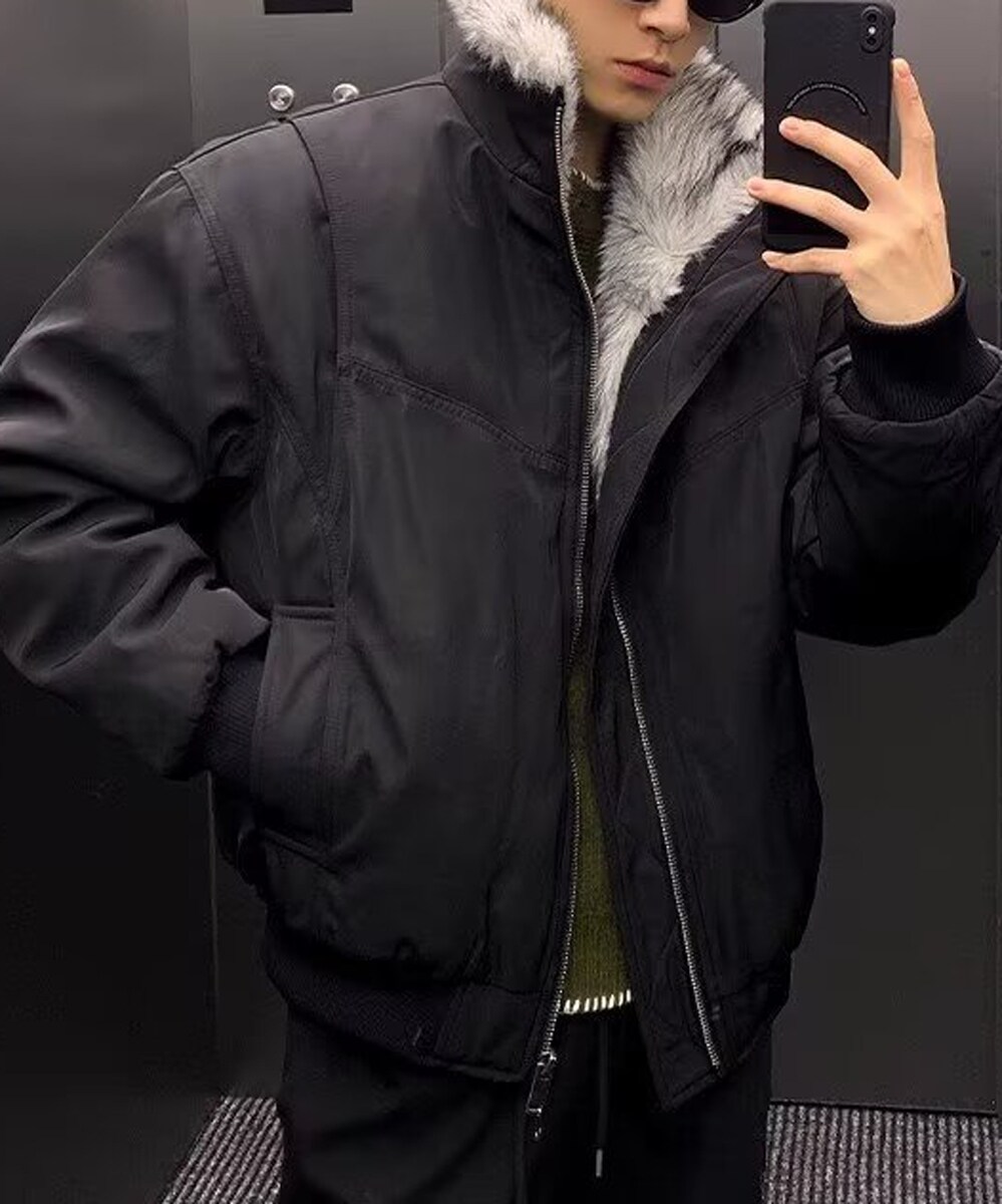 シルバーウルフ ファーブルゾン | ニュージェントルマン(NEW GENTLEMAN