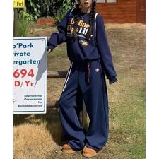 ニュージェントルマン(NEW GENTLEMAN)の【2点SET】リッチー セットアップ トレーナー＆パンツ