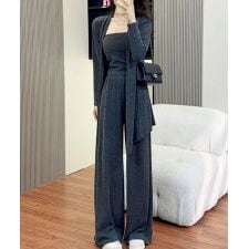 【3点SET】ダジュール セットアップ カーデ＆キャミ＆パンツ