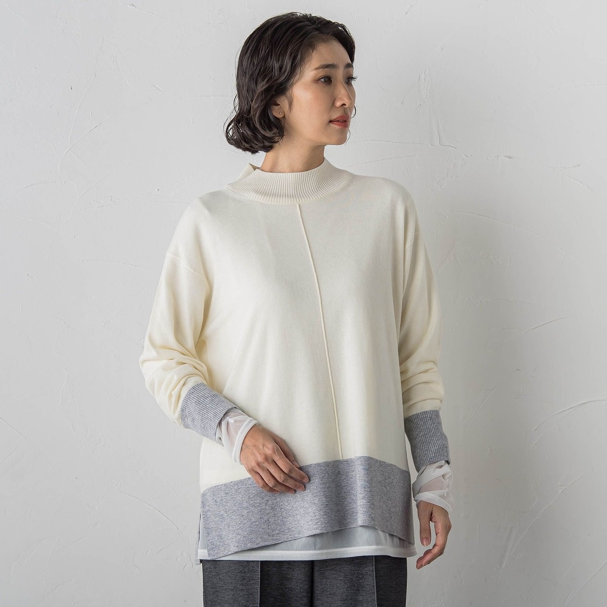 大きいサイズ】“今も、春も、秋も” 3セゾンニット | ラエフ(la.f