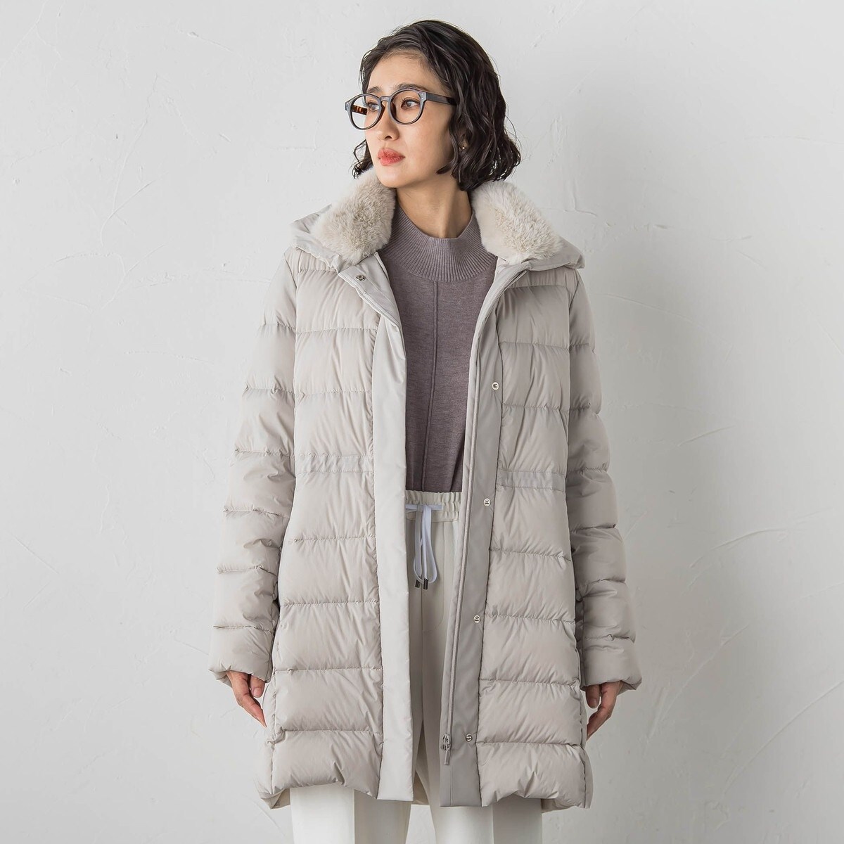 洗える】エコファイバーミックスショート ダウン | エニィスィス(ANY