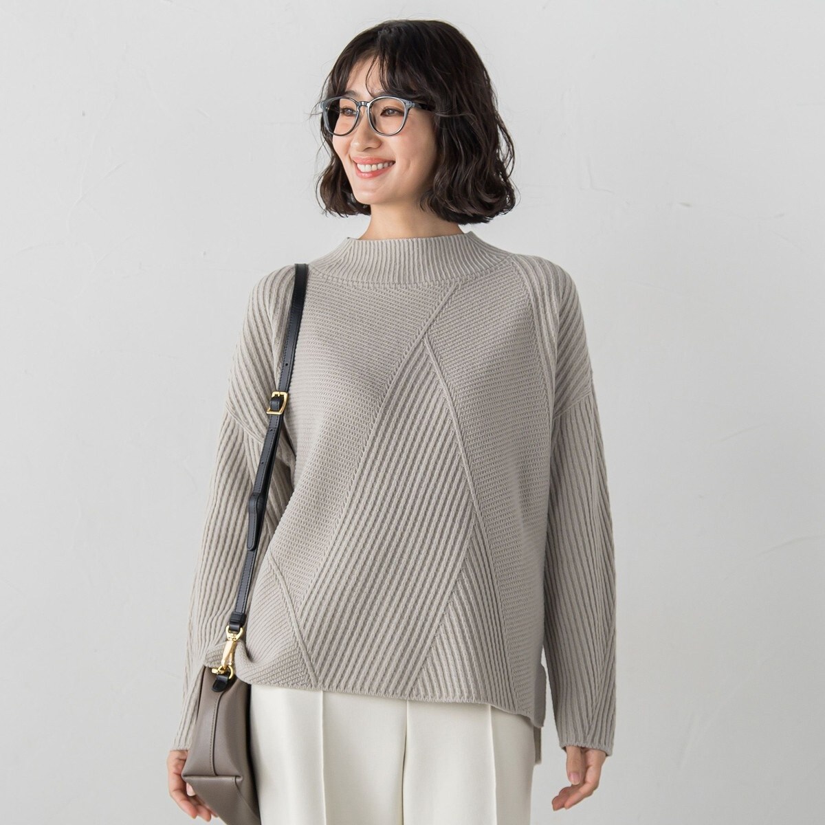 WOMEN】【ウォッシャブル】フェアアイル柄ニット | 23区GOLF(23KUGOLF