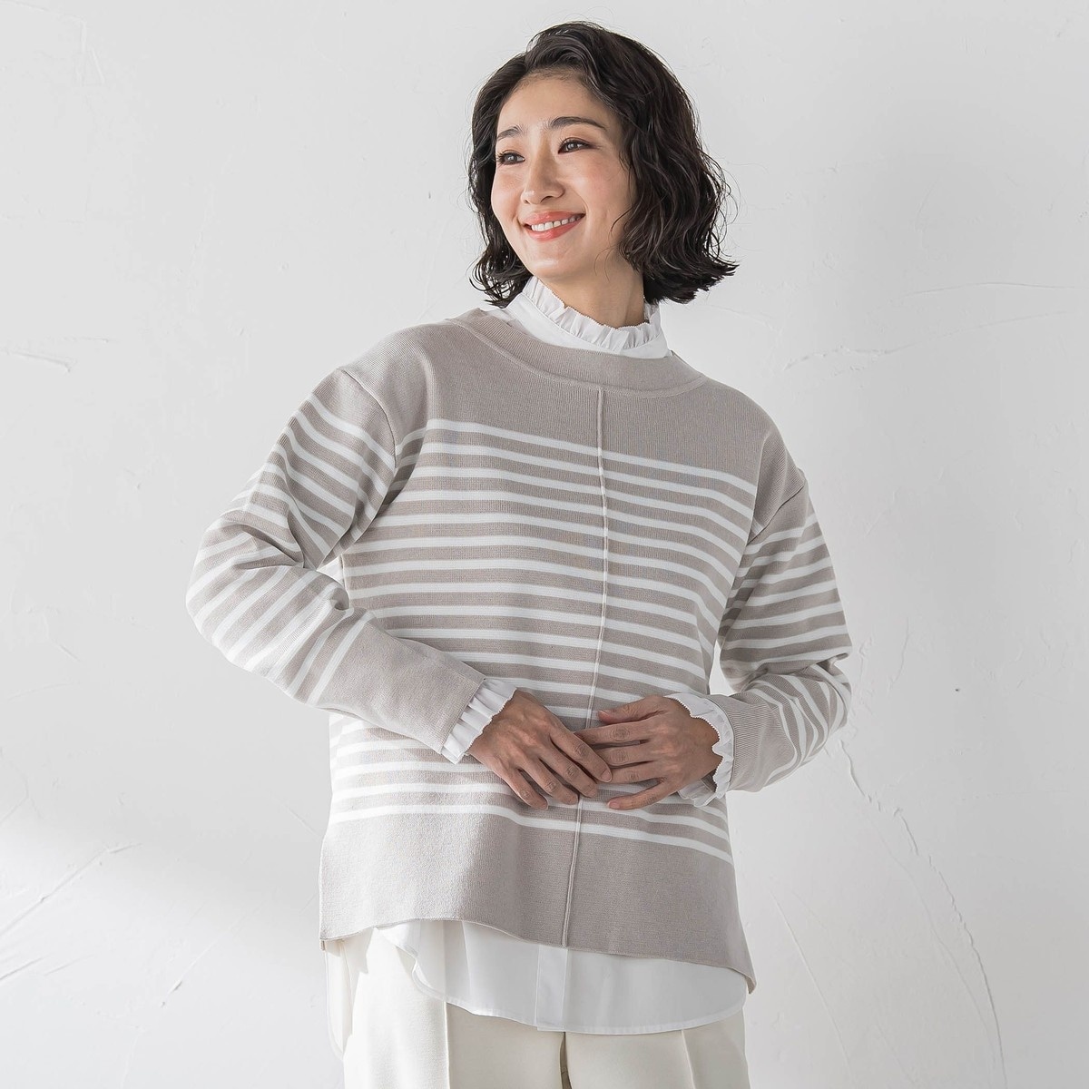 5サイズ展開/XS/XL】ミニー レオパード柄 セーター | デシグアル