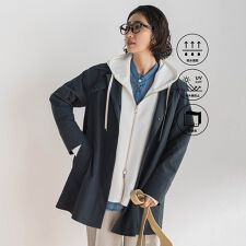 【大きいサイズ】タスランストレッチコート