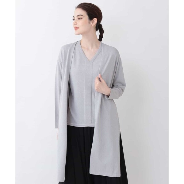 洗える】ロングカーディガン | ジョルジュ・レッシュ(GEORGES RECH