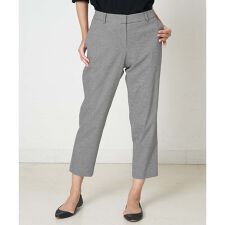 千鳥柄テーパードパンツ