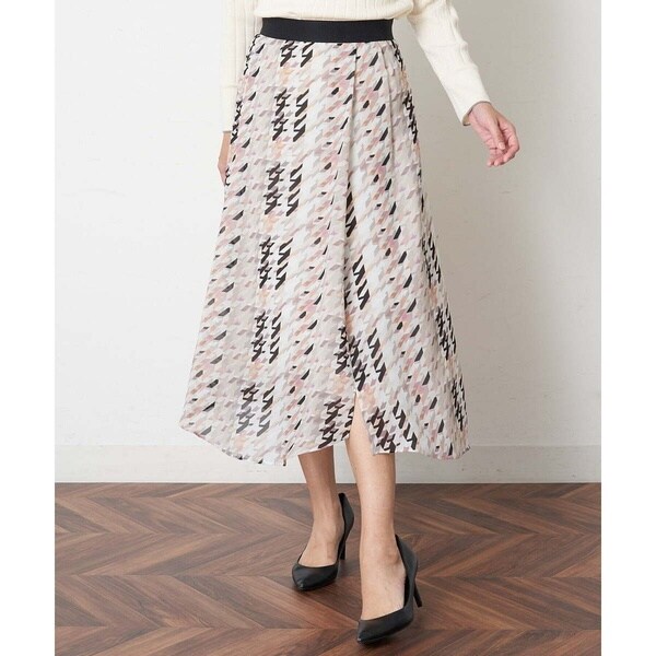 ジョルジュ・レッシュ（ES RECH）/【セットアップ対応】千鳥格子柄スカート セットアップ対応】千鳥格子柄スカート | ジョルジュ・レッシュ