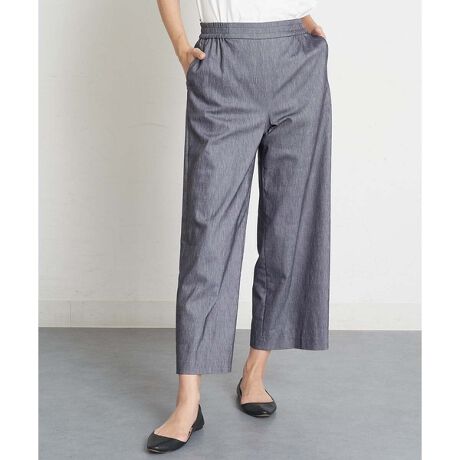 パンツ georges rech メンズ GEORGES RECH サテンパラシュートパンツ レディース ブルー M その他のパンツ パンツ ボトムス ジョルジュ レッシュ