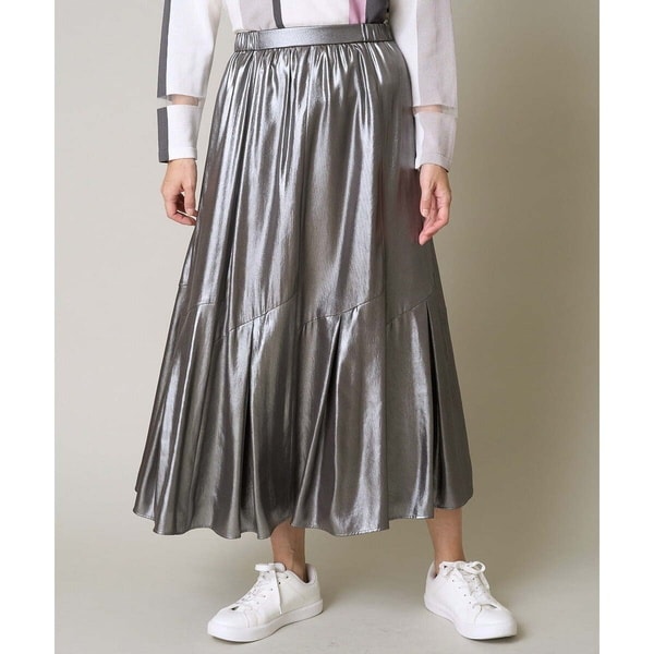 ジョルジュ・レッシュ（ES RECH）/[日本製]フォイルティアードスカート 日本製]フォイルティアードスカート | ジョルジュ・レッシュ(GEORGES