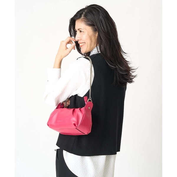 ジョルジュ・レッシュ（ES RECH）/チェーン付きレザーミニショルダーバッグ チェーン付きレザーミニショルダーバッグ | ジョルジュ・レッシュ