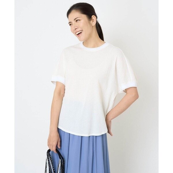 ブレンヘイム BLENHEIM ロールアップドルマンスリーブカットソー