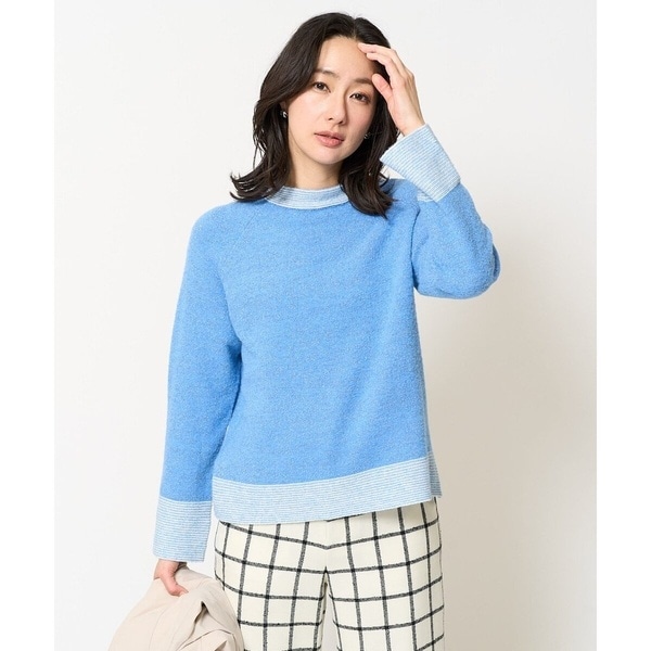 ジョルジュ・レッシュ（ES RECH）/シャイニーブークレニットプルオーバー シャイニーブークレニットプルオーバー | ジョルジュ・レッシュ