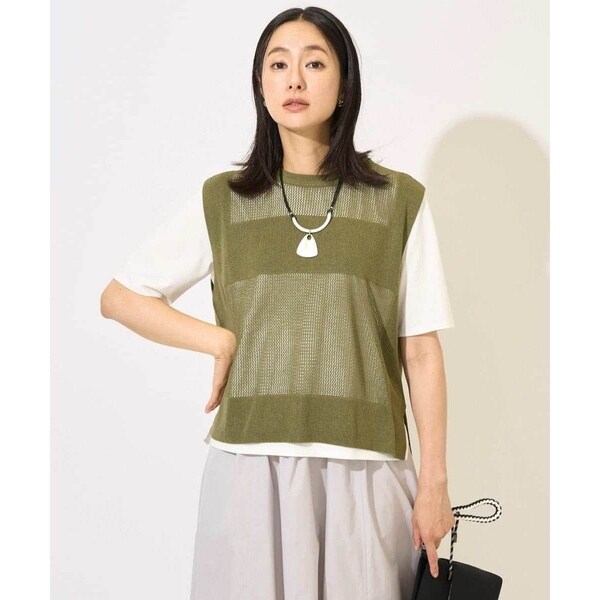 冨張愛コラボ]パールボタンニットプルオーバー | ピンキー＆ダイアン