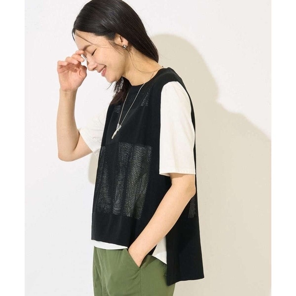 冨張愛コラボ]パールボタンニットプルオーバー | ピンキー＆ダイアン