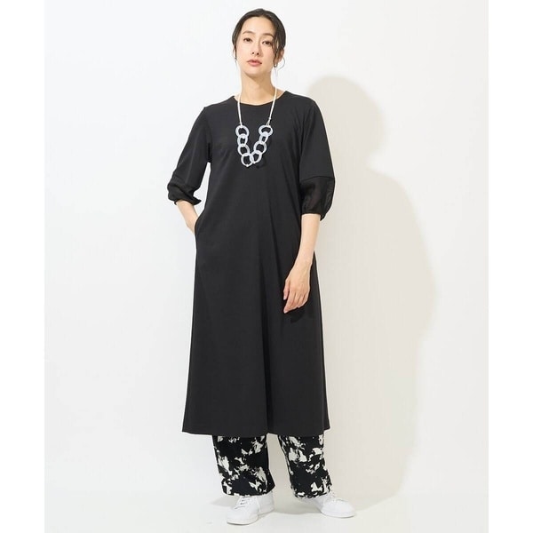 ペプラム切替マーメイドジャージーワンピース | ジョルジュ・レッシュ