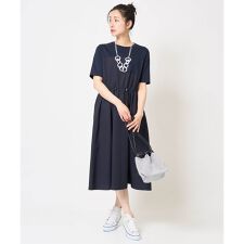 ジョルジュ・レッシュ(GEORGES RECH)の[接触冷感/吸水速乾]サッカーシャドーギンガムワンピース