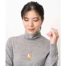 ノット2連チェーンネックレス