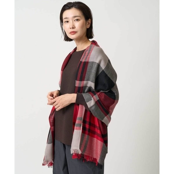 ウールチェックストール | ジョルジュ・レッシュ(GEORGES RECH