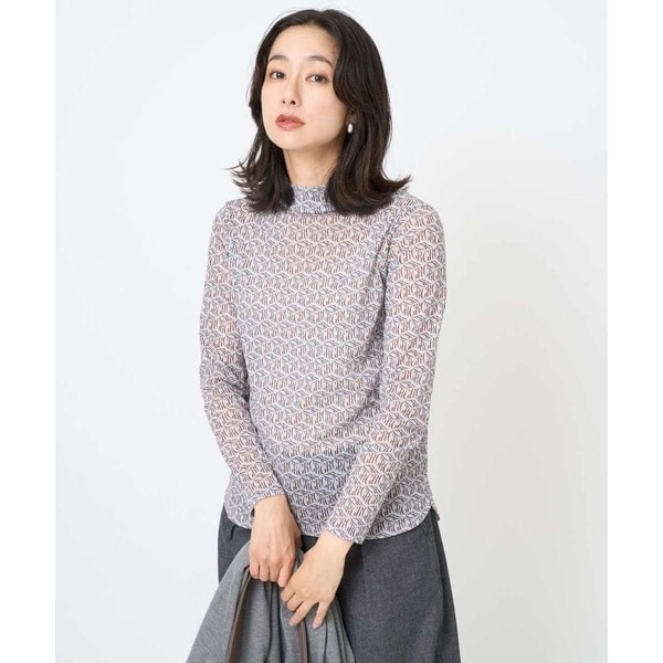 カシミヤフレアチュールプルオーバー | ジョルジュ・レッシュ(GEORGES