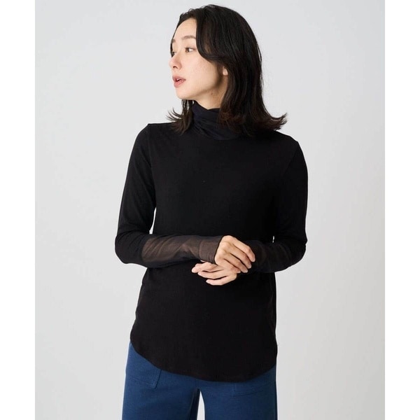 カシミヤフレアチュールプルオーバー | ジョルジュ・レッシュ(GEORGES