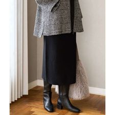 [セットアップ対応]ニットタイトスカート