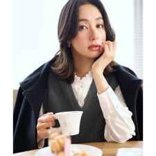 スーパー100ミドルスタンドカラーウールコート