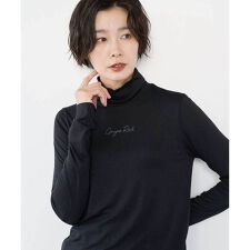 ベアテンジャージーハイネックロゴカットソー