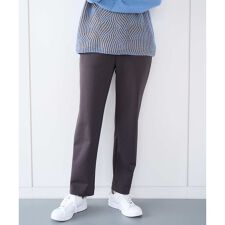[日本製]トリコット裏起毛テーパードパンツ