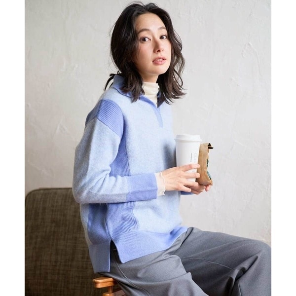 アンサンブル対応] スウェットライクロゴニット | ジョルジュ