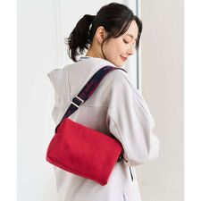 ニットショルダースクエアバッグ