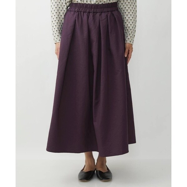 ジャンニ・ロ・ジュディチェ（GIANNI LO GIUDICE）/[セットアップ対応/洗える]ステッチドビースカート 洗える]ステッチドビースカート | ジャンニ・ロ・ジュディチェ(GIANNI