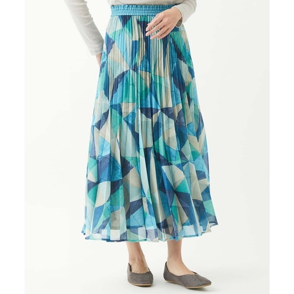 ジャンニ・ロ・ジュディチェ（GIANNI LO GIUDICE）/[洗える]レインボープリズムスカート 洗える]レインボープリズムスカート | ジャンニ・ロ・ジュディチェ