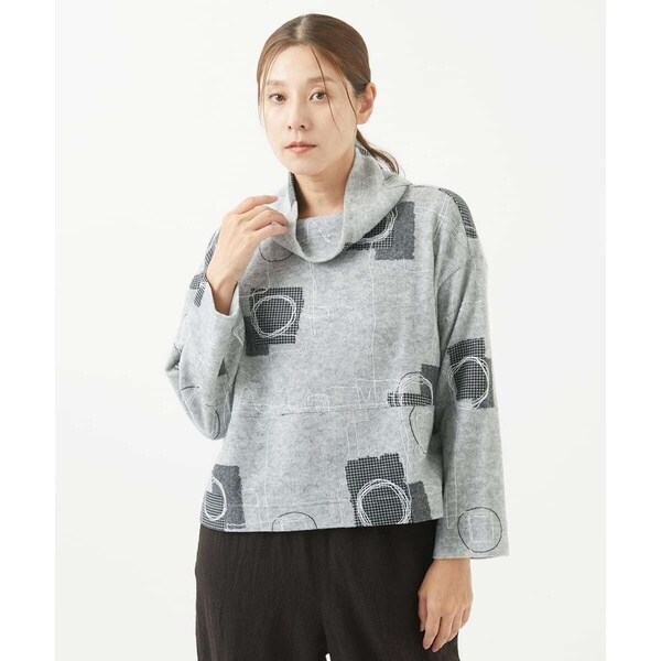 GIANNI LO GIUDICE / ジャンニ・ロ・ジュディチェ デニムライクジャージカットソー デニムライクジャージカットソー | GIANNI LO GIUDICE (Women