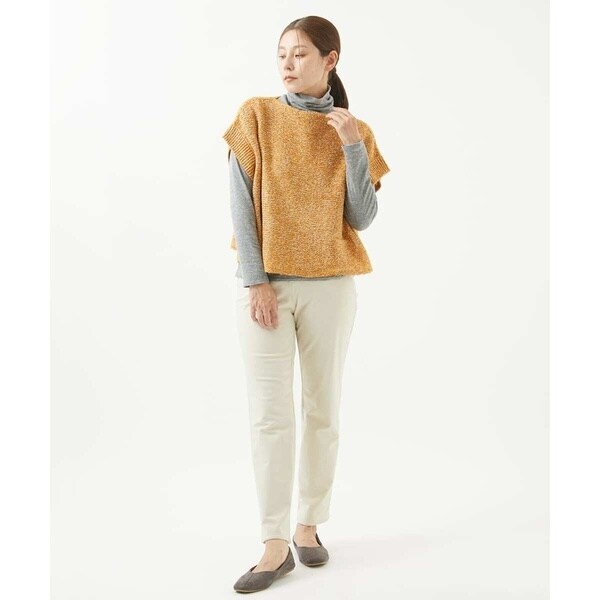 GIANNI LO GIUDICE / ジャンニ・ロ・ジュディチェ シルク混ファンシーニットベスト シルク混ファンシーニットベスト | GIANNI LO GIUDICE(Women