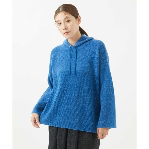 ジャンニ・ロ・ジュディチェ（GIANNI LO GIUDICE）/[洗える]大朗ヤーンフーディーニット 洗える]大朗ヤーンフーディーニット | ジャンニ・ロ・ジュディチェ