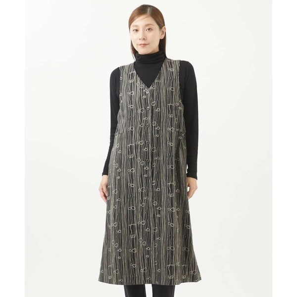 Noble ノーブル　アルチザンフラワープリントフレアスカート　新品タグ付　38 Noble ノーブル アルチザンフラワープリントフレアスカート 新品