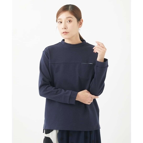 GIANNI LO GIUDICE / ジャンニ・ロ・ジュディチェ [洗える・リバーシブル]千鳥プリントカットソー 洗える・リバーシブル]千鳥プリントカットソー(カットソー・T
