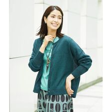 [日本製]アントワープリネンニットカーディガン