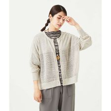 [日本製]アントワープリネンニットカーディガン