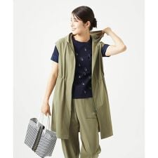 [洗える・撥水加工]ナイロンリぺレントロングジレ