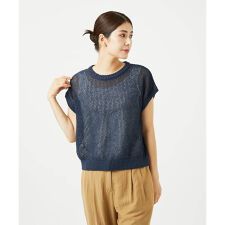 [洗える]Peメッシュニット