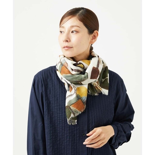 ジャンニ・ロ・ジュディチェ（GIANNI LO GIUDICE）/[洗える]グラフィカルストール 洗える]グラフィカルストール | ジャンニ・ロ・ジュディチェ(GIANNI LO