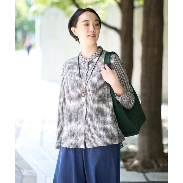 洗える]トライアングルレースブラウス | ジャンニ・ロ・ジュディチェ