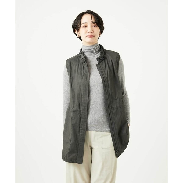 洗える]先染めコットンライクデニムブラウスジャケット | ジャンニ・ロ