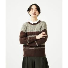 [洗える]IMPラメファーニット