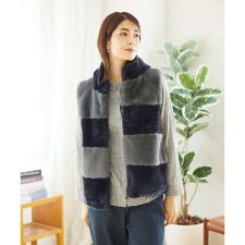 ジャンニ・ロ・ジュディチェ(GIANNI LO GIUDICE)のボアタフタキルトベスト