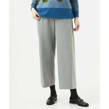 [洗える・日本製]プレスウォームストレッチパンツ