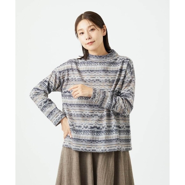 日本製]ウールマイクロループチュニック | ジャンニ・ロ・ジュディチェ